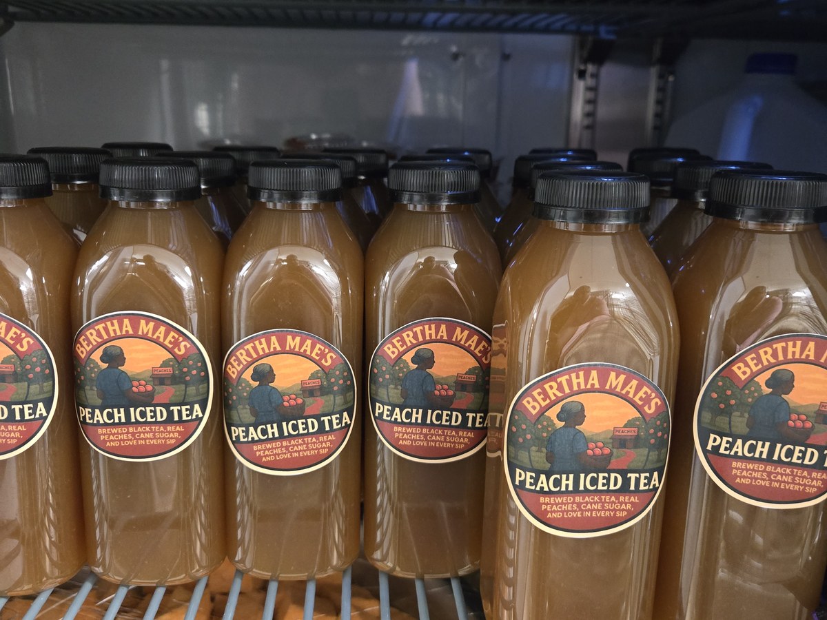 Bertha Mae's Peach Iced Tea